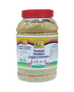 Punjabi Shakkar Jaggery Powder 12 X  Plastic Jar 