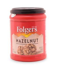 Hazelnut Flavored Ground Coffe 6 X  Plastic Jar 