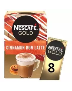 Nescafe Gold Cinnamon Bun Latte 48 X  Sachet 