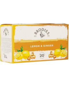 Lemon & Ginger Tea 100 X  Tea Bag 