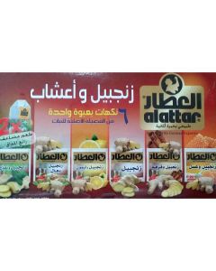 Ginger & Herbs (6 Flavors) 576 X  Sachet 