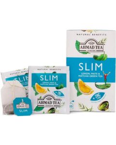 Slim + Zinc & Mate - Lemon, Mate and Matcha Green Tea 120 X  Tea Bag 