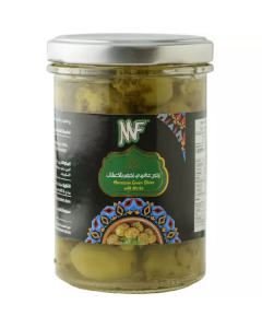 Moroccan Green Olives with Herbs 6 X  Glass Jar 