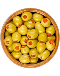 Green Olives Stuffed with Pepper   