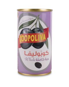 Whole Black Olives 12 X  Metal Can 