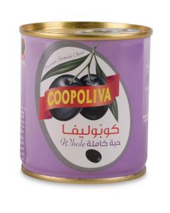 Whole Black Olives 24 X  Metal Can 