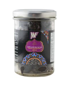 Moroccan Dry Black Olives with Herbs 6 X  Glass Jar 