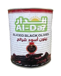 Sliced Black Olives 6 X  Metal Can 