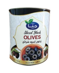 Sliced Black Olives 6 X  Metal Can 