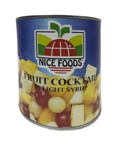 Canned Fruit Cocktail 6 X  Metal Can 