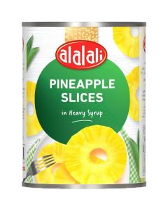 Canned Pineapple Slices in Heavy Syrup 24 X  Metal Can 