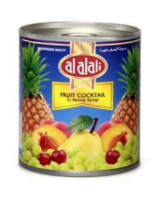 Canned Fruit Cocktail in Heavy Syrup 24 X  Metal Can 