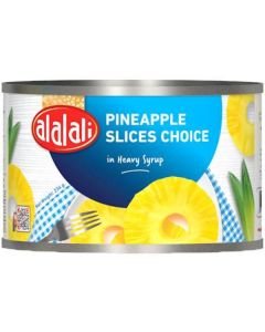 Canned Choice Pineapple Slices in Heavy Syrup 24 X  Metal Can 