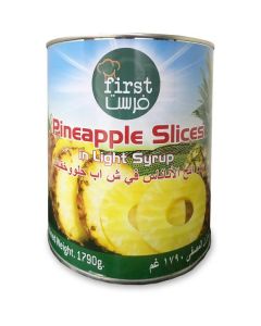 Canned Pineapple Slices in Light Syrup 6 X  Tin 