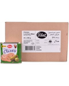 Chicken Luncheon Meat With Green Olives 24 X  Metal Can 