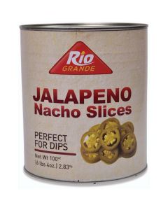 Sliced Jalapeno Nacho 6 X  Metal Can 