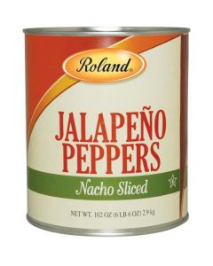 Sliced Jalapeno Peppers 6 X  Metal Can 