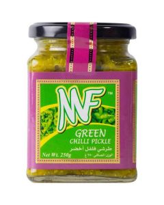 Green Chili Pickle 24 X  Glass Jar 