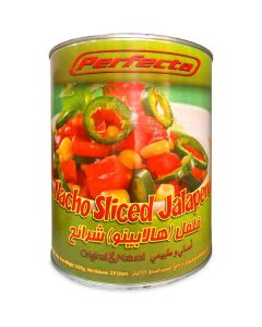 Nacho Sliced Jalapenos 6 X  Metal Can 