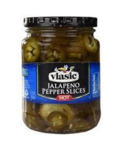 Jalapeno Pepper Slices - Hot 12 X  Glass Jar (355 ml)