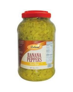 Sliced Banana Peppers 4 X  Plastic Jar 