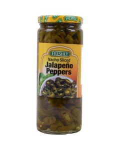 Nacho Sliced Jalapenos Peppers 12 X  Glass Jar 