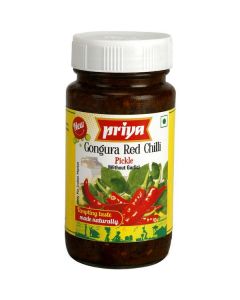 Gongura Red Chili Pickle 24 X  Glass Jar 