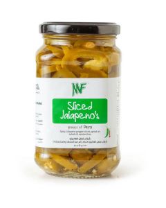 Green Jalapeno Pepper Slices   