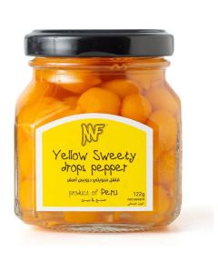 Yellow Sweety Drop Pepper 12 X  Glass Jar 