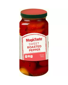 Sweet Roasted Pepper 6 X  Glass Jar (439 ml)