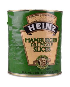 Burger Dill Pickle Slices 6 X  Metal Can 