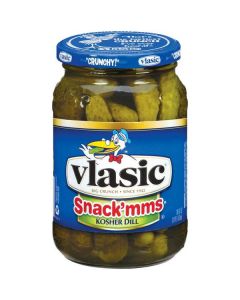 Snack'mms Kosher Dill Pickles 6 X  Glass Jar (473 ml)