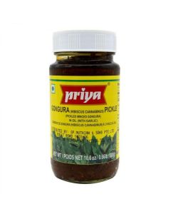 Gongura Pickle 24 X  Glass Jar 