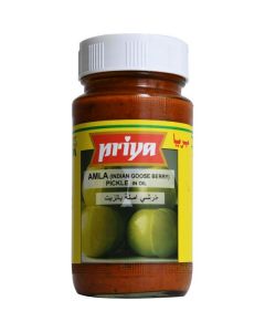 Amla (Indian Goose Berry) Pickle in Oil 24 X  Glass Jar 