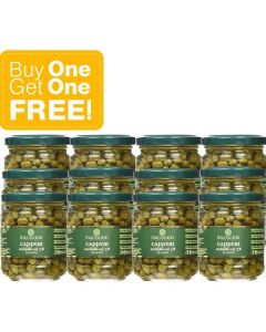 Capers in Vinegar 24 X  Glass Jar (212 ml)