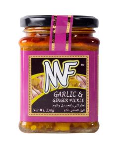 Garlic & Ginger Pickles 24 X  Glass Jar 