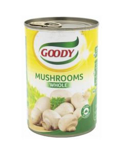 Whole Mushrooms 24 X  Metal Can 