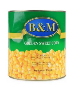 Canned Golden Sweet corn 6 X  Metal Can 