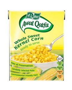 Canned Awal Qatfa - Whole Sweet Kernel Corn 12 X  Carton 