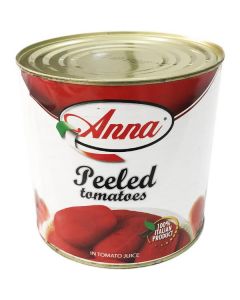 Peeled Tomatoes 6 X  Metal Can 