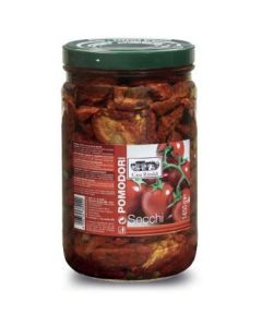 Sundried Tomatoes in Sunflower Oil 6 X  Glass Jar 