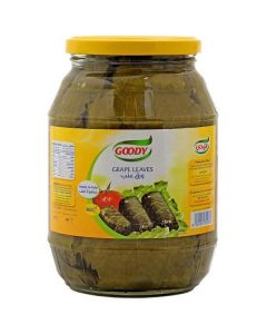 Grape Leaves 12 X  Glass Jar 