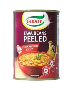 Canned Fava Beans Peeled Goody Kitchen Recipe 24 X  Metal Can 