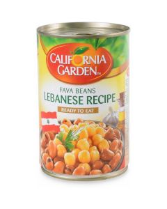 Canned Fava Beans Lebanese Recipe 24 X  Metal Can 