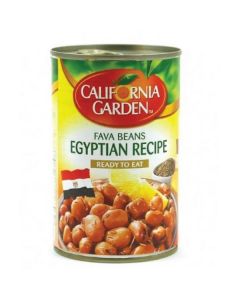 Canned Fava Beans with Egyptian Recipe 24 X  Metal Can 