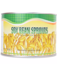 Canned Soybean Sprout 6 X  Metal Can 