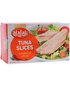 Tuna Slices in Sunflower Oil With Chili 12 X  Metal Can 