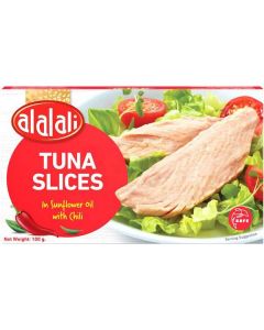 Tuna Slices in Sunflower Oil With Chili 24 X  Metal Can 