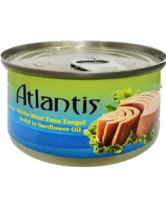 Canned White Meat Tuna in Sunflower Oil 48 X  Metal Can 