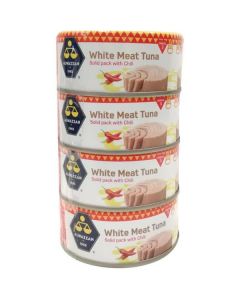 Spicy White Meat Tuna - Easy Open 48 X  Metal Can 